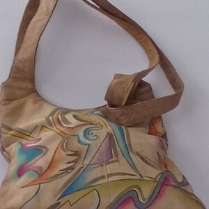 Colorful Abstract Design Women's Bag